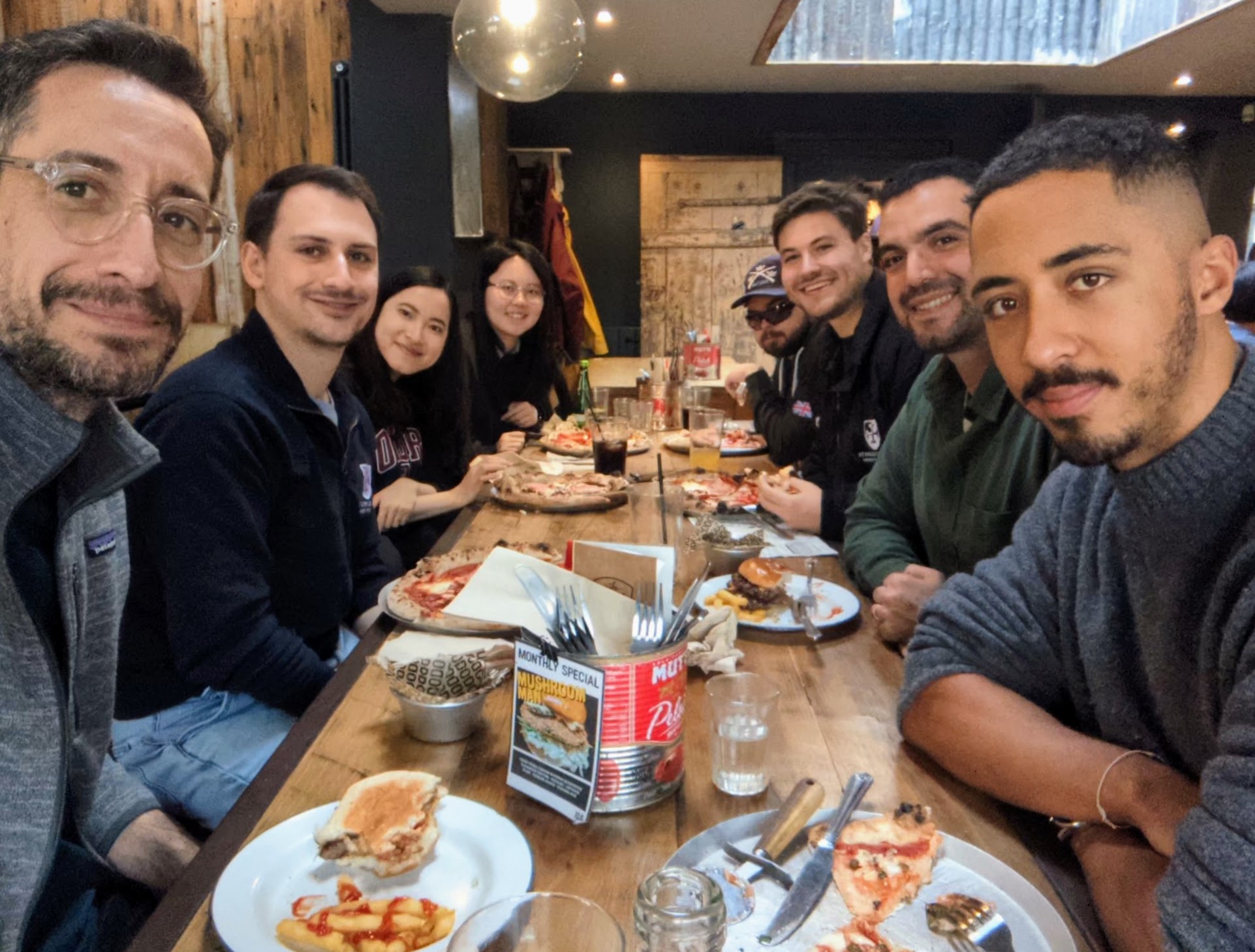 ARG group pizza lunch 2024